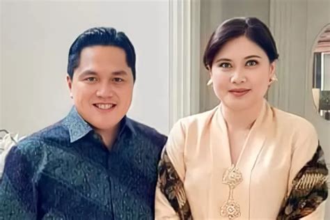 Istri Erick Thohir Siapa? Ini PROFIL-BIODATA Elizabeth Tjandra, Istri ...