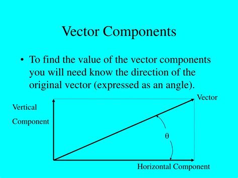 PPT - Vector Components PowerPoint Presentation, free download - ID:1139234