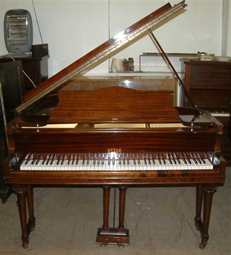 Traditional Steck second hand Restored Re-polished Baby Grand Piano