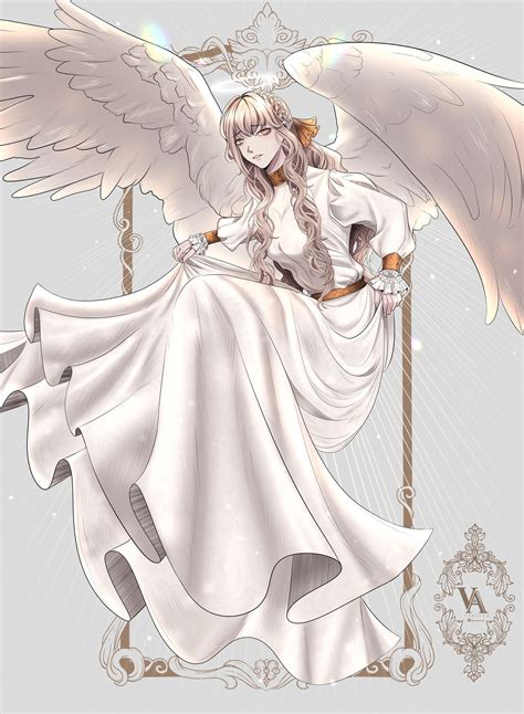 ArtStation - Design Character Beautiful Angel