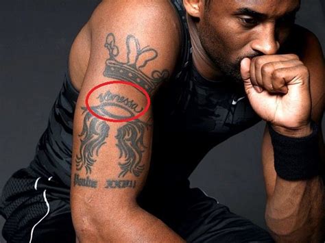 Kobe Bryant 5 Tattoos & Their Meanings - Body Art Guru