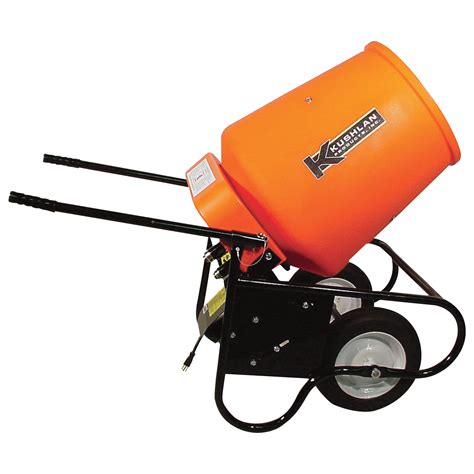 Kushlan Electric Portable Concrete Mixer with 3.5 Cubic Foot Drum | Cement Mixers| Northern Tool ...