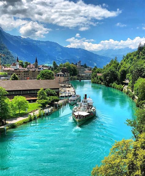 Wonderful view over #Interlaken and lake Brienz the other day ...