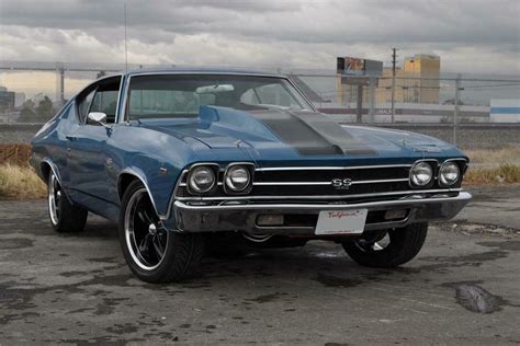 1969 CHEVROLET CHEVELLE SS 454 CUSTOM 2 DOOR HARDTOP