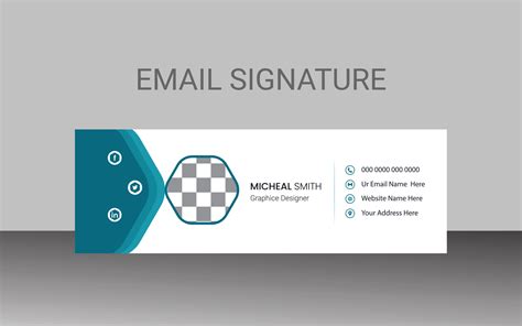 email signature design 24400769 Vector Art at Vecteezy