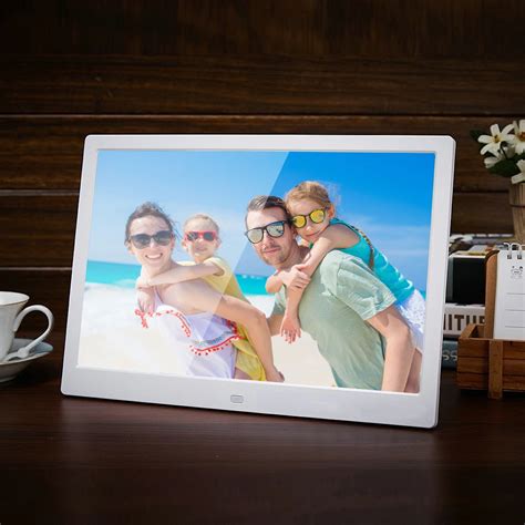 8inch Electronic Photo Frames Remote Control Digital Photo Frame HD LCD ...