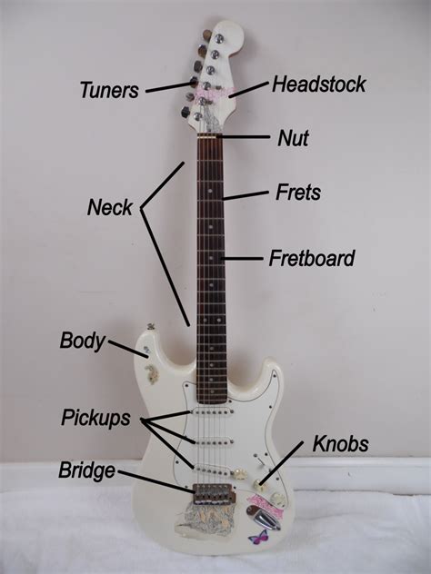 Parts of an Electric Guitar - Spinditty