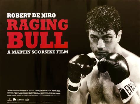 Original Raging Bull Movie Poster - Jake La Motta - Martin Scorsese