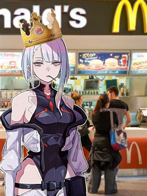 She likes Burger King : r/goodanimemes