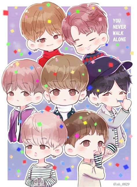 bts wallpaper cute anime Get bts wallpaper anime cute pictures