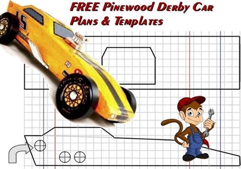 Pinewood Derby Car Templates Printable Free - Printable Calendars AT A ...