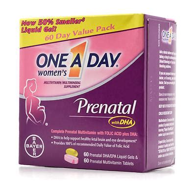 One A Day Prenatal Vitamins With Dha Reviews