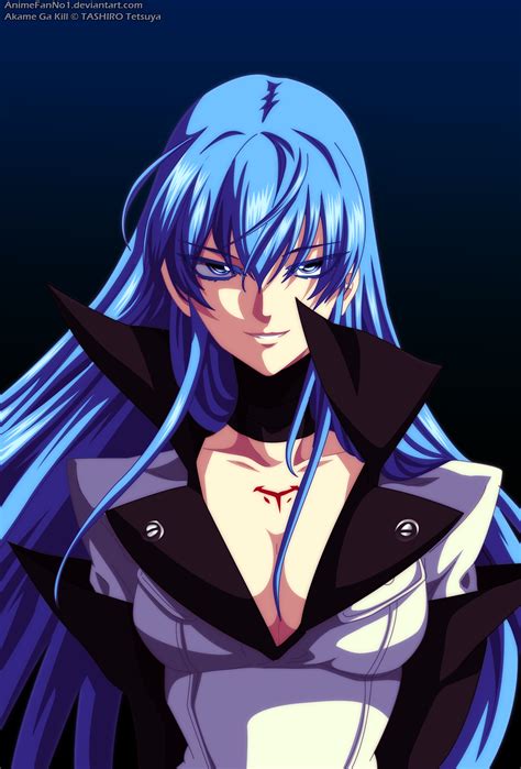 Akame Ga Kill _ Esdeath by AnimeFanNo1 on DeviantArt