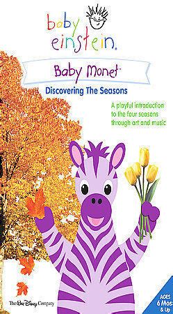 Baby Einstein: Baby Monet - Discovering The Seasons (VHS, 2005) for sale online | eBay