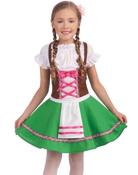 Hansel Gretel Child German Beer Maid Oktoberfest Girls Halloween Costume S-L | eBay