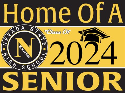 Nevada State High School Senior Yard Sign - Reliable Banner