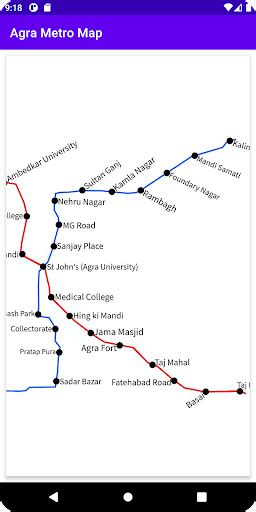 Agra Metro Map - download the latest version 1.1 APK for Android for free