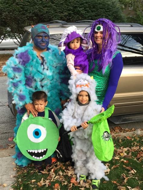 DIY Monsters Inc Family Costume - Costume Yeti