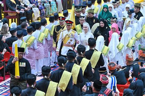 In photos: Brunei royal wedding wraps up after 10 days of traditional ...