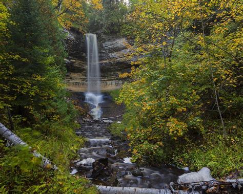 Munising Falls by Jack R Perry | Munising falls, Munising, Munising michigan