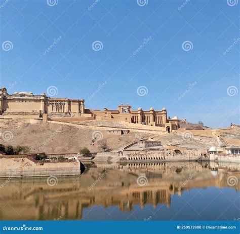 Historical Fort Architecture in Jaipur Rajasthan Stock Photo - Image of wall, heritage: 269573900