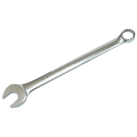 Husky 15/16 in. 12-Point SAE Full Polish Combination Wrench-HCW1516 ...