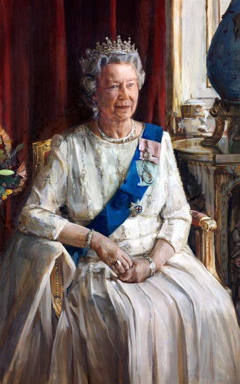 queen’s elizabeth 2 portrait in art