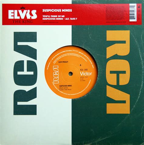 Elvis – Suspicious Minds (2007, Numbered, Vinyl) - Discogs