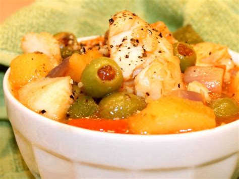 ~ A Puerto Rican Bacalao Guisado (Cod Fish Stew) ~ - Kitchen Encounters