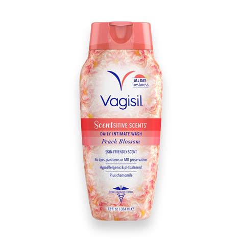 Vagisil Scentsitive Scents Intimate Wash Peach Blossom | NTUC FairPrice