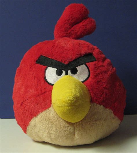 Angry Birds - Plush Red Bird - 8" Tall - 2010