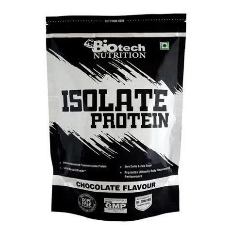 Sports Biotech Unflavored Isolate Whey Protein, 1 Kg, Non prescription ...