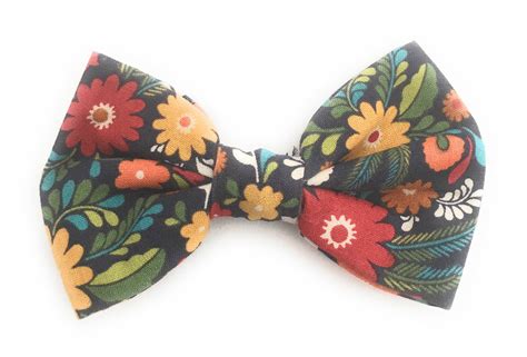 Floral Bow Tie Colorful Bow Tie Mens Bow Tie Self Tie Bow | Etsy