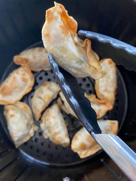 Air Fryer Frozen Potstickers – Melanie Cooks