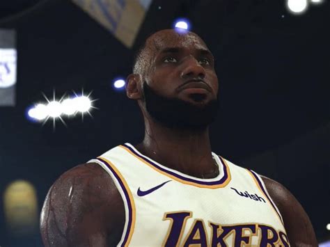 What have LeBron James' NBA 2K ratings been over the years?