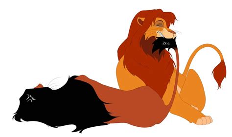 Simba, Scar by Matsuri1128 on DeviantArt