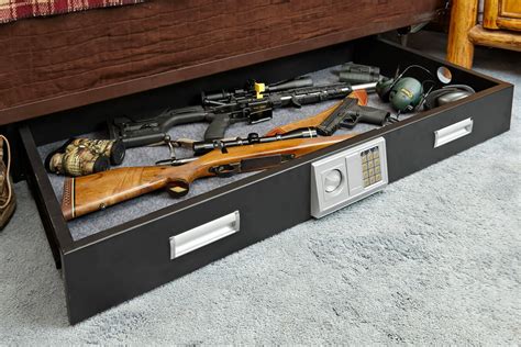 Fast Access: 8 Best Under Bed Gun Safes | Improb