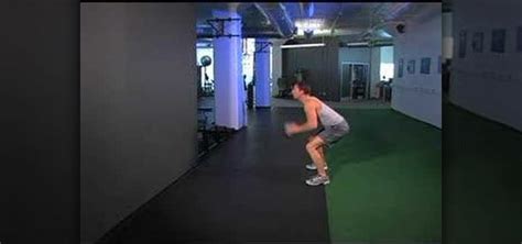 How to Do a medicine ball squat thrust with a wall rebound « Exercise Equipment :: WonderHowTo