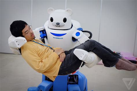 This cuddly Japanese robot bear could be the future of elderly care | The Verge