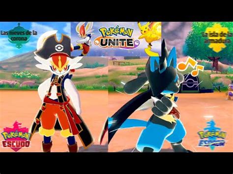 Pokémon Unite new Lucario and Cinderace skins [Pokemon Sword & Shield] [Mods]