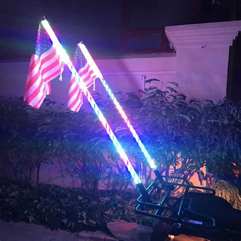 Custom Arbitrary Foot off Road 4X4 Cool Whip Lite Lighted Antenna Gorilla UTV LED Whips Light ...