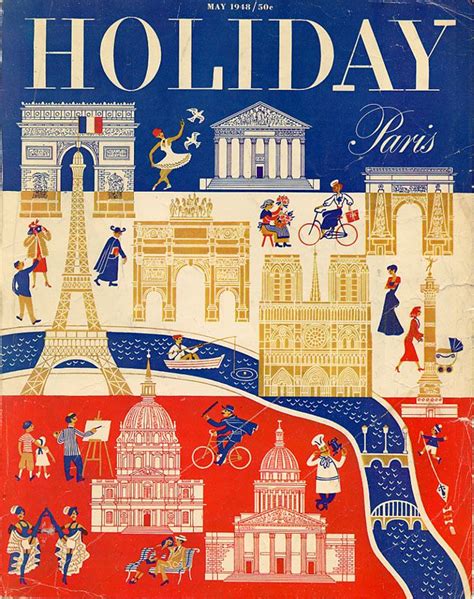 ‘Holiday’ magazine covers from 1946-68 | Vintage magazines, Magazine ...