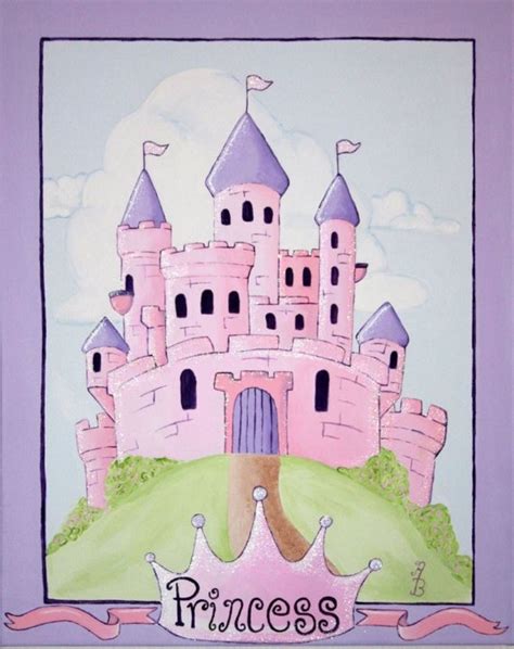 Frozen Castle Painting at PaintingValley.com | Explore collection of ...