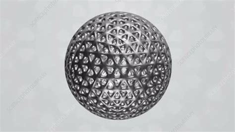 Geodesic sphere - Stock Video Clip - K005/1526 - Science Photo Library