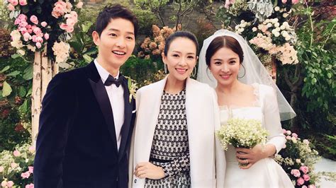 Zhang Ziyi Shares Photos From Song Hye Kyo And Song Joong Ki’s Wedding