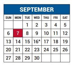 Richland Elementary - School District Instructional Calendar - Richardson Isd - 2020-2021