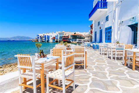 Traditional Greek restaurants in Mykonos