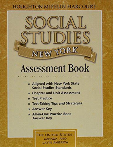 Houghton Mifflin Harcourt Social Studies New York: Assessment Blackline ...