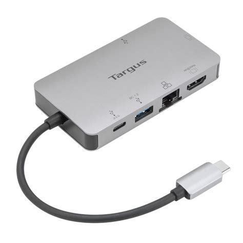 USB-C 4K HDMI/VGA Docking Station with 100W Power Delivery