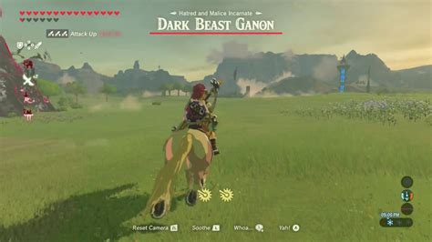 Zelda Breath of the Wild – Beat Calamity Ganon, Dark Beast Ganon, the ...